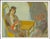 Original lithograph from the limited edition portfolio "Stempeniou de Cholem Aleikhem" by Emmanuel Mané-Katz, published in...
