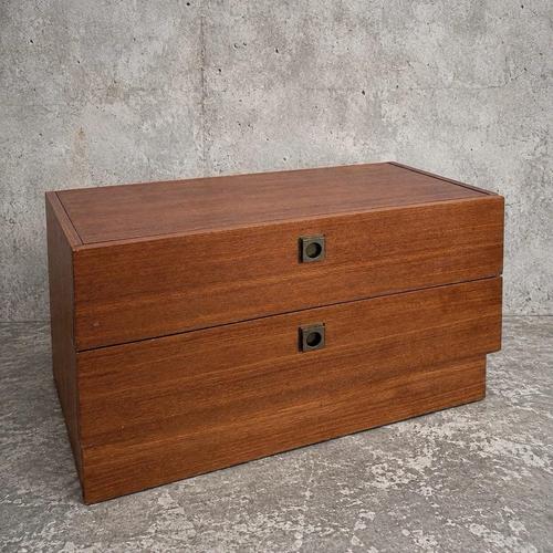 Mid-Century Teak Low Two-Drawer Chest from G Plan, 1960s For Sale - Image 10 of 10