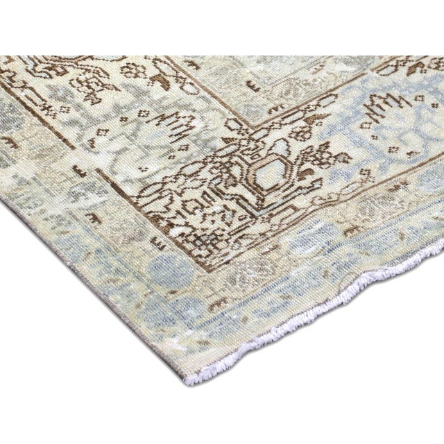 Transitional 1920s Persian Tabriz Rug For Sale - Image 3 of 6