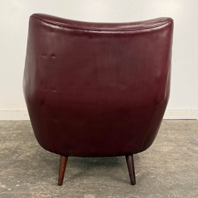 Ib Kofod-Larsen Lounge Chair With Rosewood Legs For Sale In Cleveland - Image 6 of 12