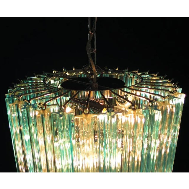 Vintage Murano Chandelier, 1990 For Sale - Image 10 of 11