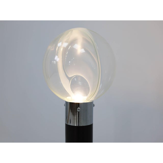 Large Blown Glass Membrana Floor Lamp attributed to Toni Zuccheri for Venini, Italy, 1968 For Sale - Image 9 of 11