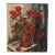 Original Oil on Canvas of Red Poppies (Signed 1946) For Sale