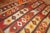 Vintage Zabihi Collection Turkish Large Square Kilim - 11'8" x 11'9" For Sale - Image 9 of 10