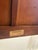 Mid-Century Henredon Mahogany Canpaign Style Single Drawer Side Table With Brass Accents. For Sale In Phoenix - Image 6 of 6