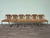 Vintage Space Age Style Italian Steel and Corduroy Chairs, 1970s, Set of 6 For Sale - Image 13 of 13