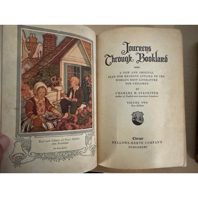 1920s Journeys Through Bookland, Volumes 2, 3, and 4 For Sale - Image 5 of 5