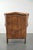 Light Cowhide Wing Armchair with a Timeless English Look and Good Seating Comfort For Sale - Image 4 of 14