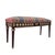 An elegant Louis XVI style bench or chaise lounge, crafted in late 19th-century France from stained beech wood. It...
