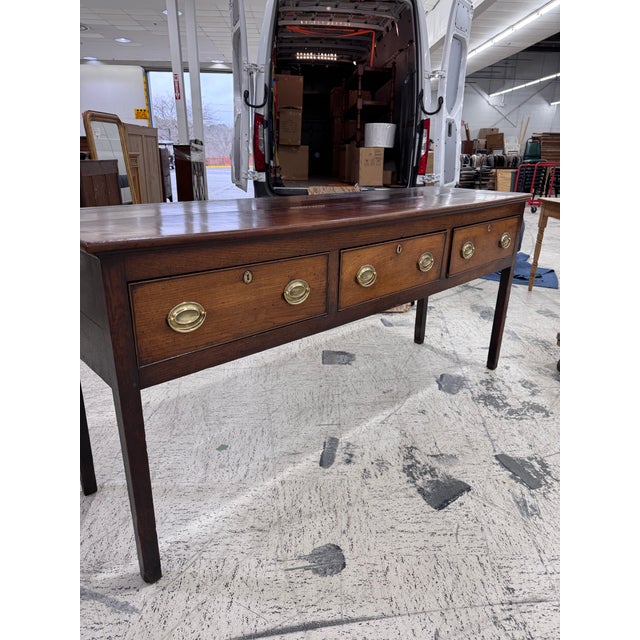 19th Century Georgian Oak Sideboard For Sale In Nashville - Image 6 of 16