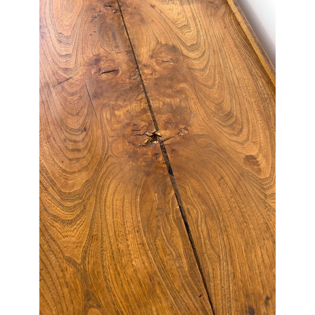Antique Late 19th Century French Elm Cupboard For Sale - Image 11 of 13