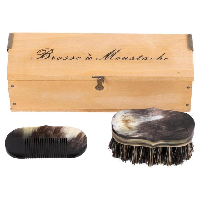 1960s Box with Comb and Brush by Carl Auböck, Austria, 1960s For Sale - Image 5 of 5