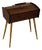 Vintage Scandinavian Sewing Box in Teak wood, Denmark, 1960s For Sale