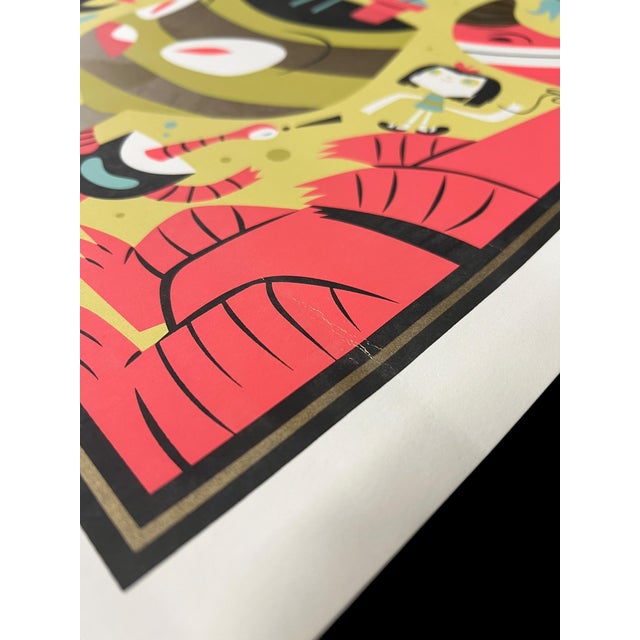 Early 21st Century Tim Bisup Signed Limited Edition Alpha Riot Pop Art Print For Sale - Image 5 of 5