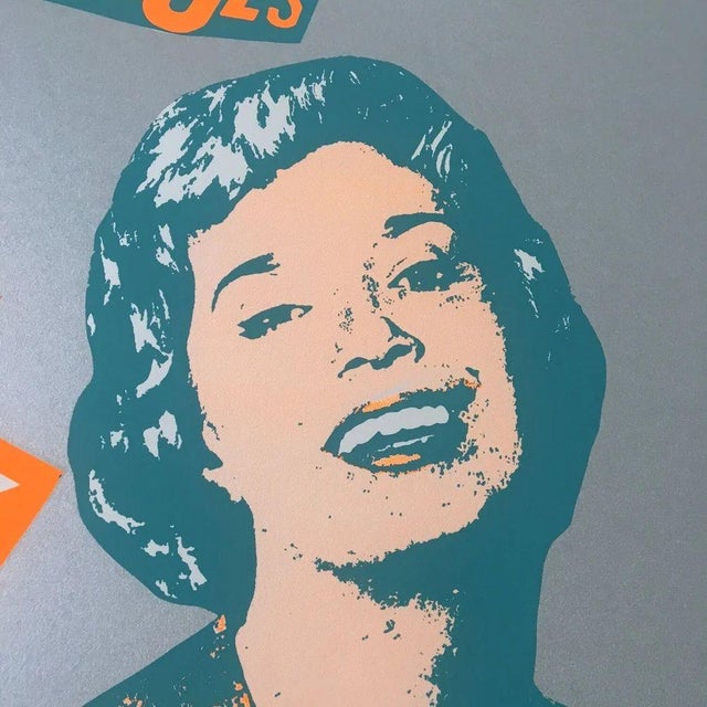 Pop Art 1997 Fuck Forever (Silver) by Jamie Reid For Sale - Image 3 of 4