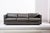 Sofa Set in Grey Leather by Charles Pfister for Knoll, USA, 1970s, Set of 3 For Sale - Image 3 of 18