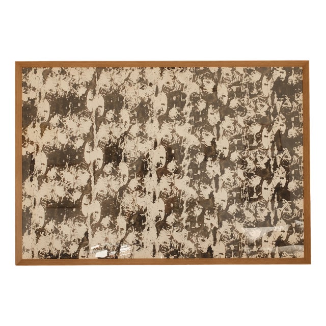Hervé Bordas, Composition, Ink on Paper For Sale