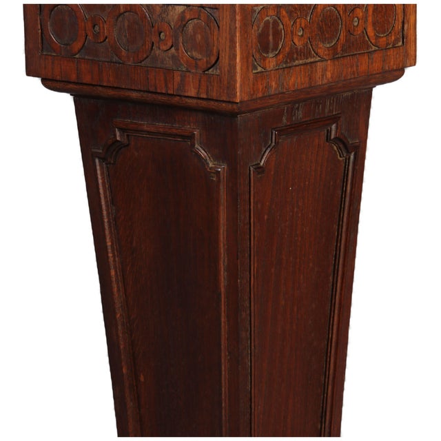 Art Nouveau German Plant Stand, 1900s For Sale - Image 4 of 10