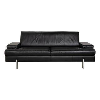 AK 644 Three-Seater Sofa in Leather from Rolf Benz For Sale