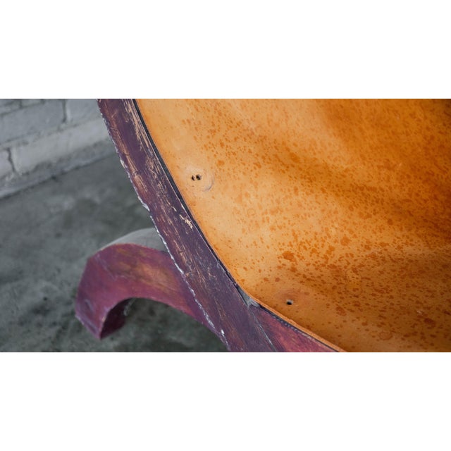 Clara Porset Style Mexican Butaque Chair For Sale - Image 17 of 18