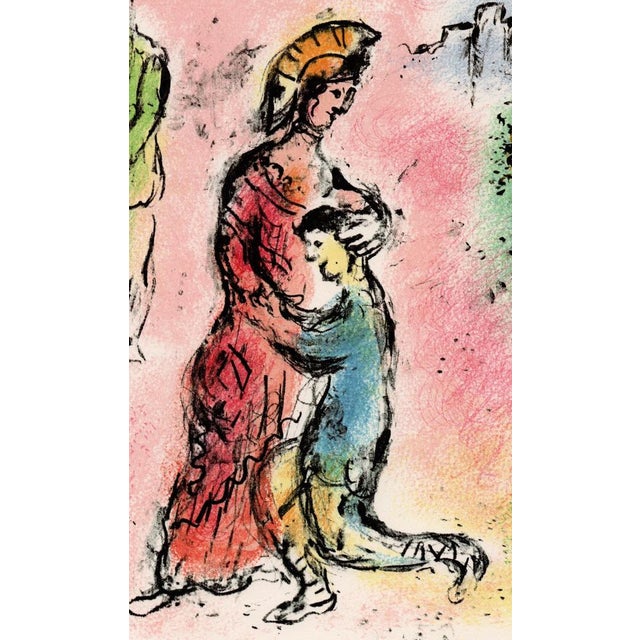 1980s Marc Chagall, Ulysses Reveals His Identity from Odyssey, 1989, Lithograph For Sale - Image 5 of 11