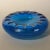 1950s Mid-Century Scandinavian Blue Glass Bowl For Sale - Image 5 of 9