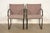 1980s Richard Schultz for Knoll Modern Model 1407 Armchairs, Pair For Sale - Image 5 of 14