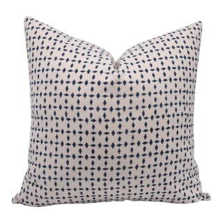 Fabdivine Block Print Cushion Cover 14x14 Inch - Diamond For Sale