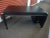 Mid-Century Modern Dark Wood Tanker Desk For Sale - Image 11 of 13
