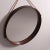 Wooden Circular Mirrors, Set of 2 For Sale - Image 9 of 13
