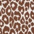 Modern Schumacher Iconic Leopard Wallpaper in Brown - Sample For Sale - Image 3 of 3
