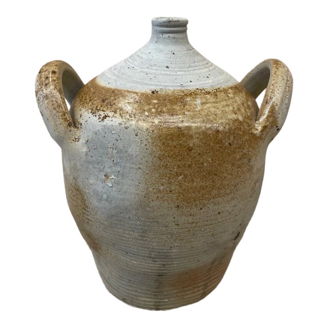 Vintage Mid-Century French Provincial Stoneware Pottery, Jar/Jug/Vase/Vessel For Sale