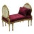 Marquis French Tufted Bench Velvet For Sale