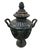 Vintage Cast Iron Urns With Classical Figural Reliefs For Sale - Image 4 of 12