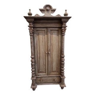 19th Century Antique Miniature Scandinavian Cupboard For Sale
