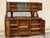 Large Mid-Century Modernn Walnut and Black Marble Cupboard For Sale - Image 12 of 18