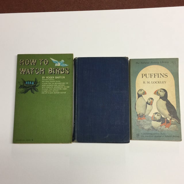 Vintage Birds And Bird Watching Books Set Of 8 - 