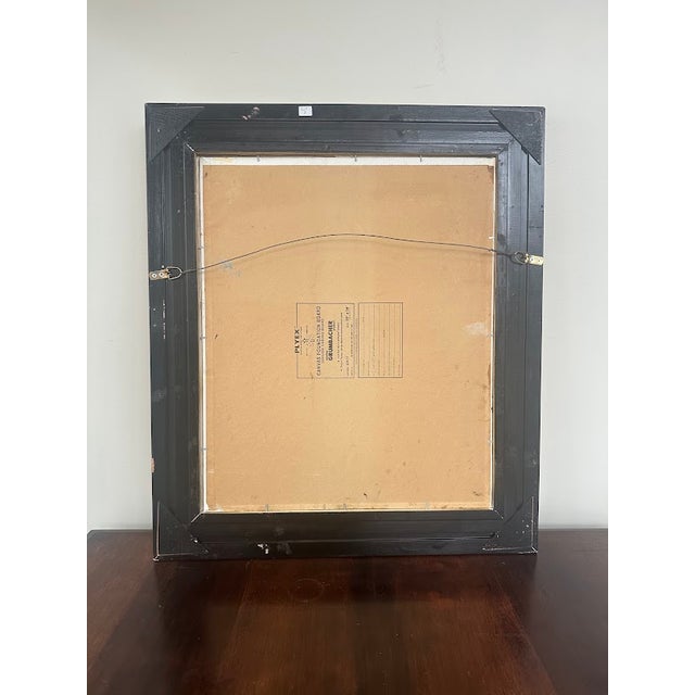 American Vintage Oil on Canvasboard by A. Oberdorfer For Sale - Image 3 of 5