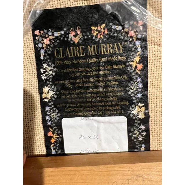 Traditional Pasargad Handmade Antique American Hooked Rug For Sale - Image 3 of 3