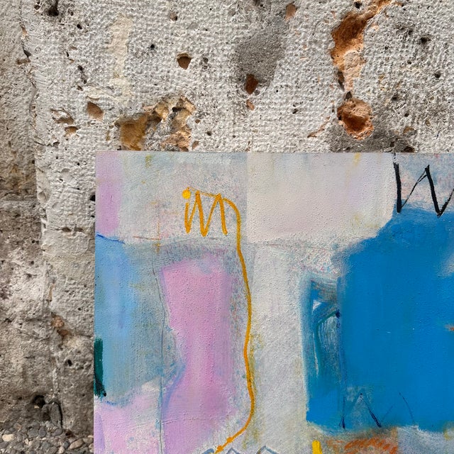 Lorenzo Colomo, Abstract Composition, 2000s, Acrylic Painting on Panel For Sale - Image 13 of 17