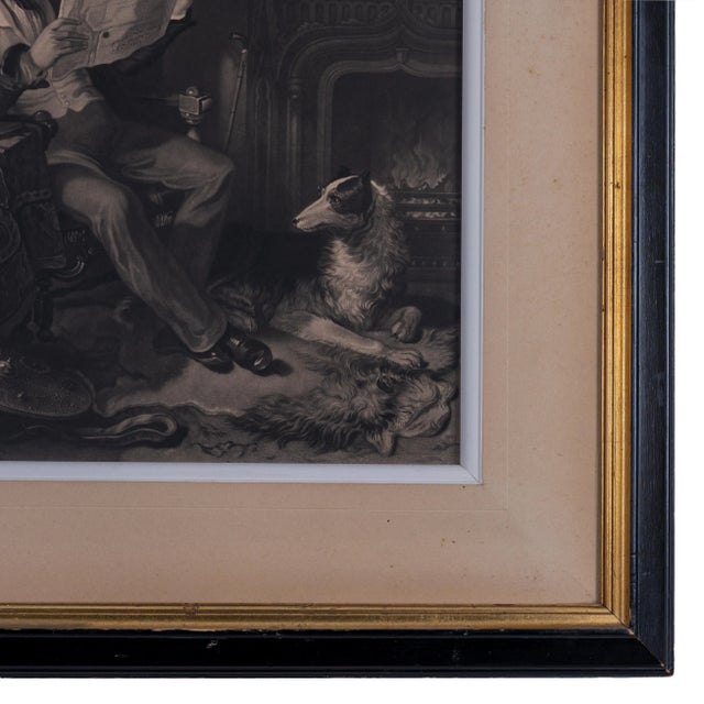 Sir Walter Scott in His Study at Abbotsford, 1846 For Sale - Image 4 of 6