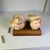 Stone 1970s Modern Rose Marble Sculpture on Wooden Base For Sale - Image 7 of 12