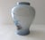 Blue Vintage Shaddy Mino China Jgi Vase Floral Design With Gold Decor, Made in Japan For Sale - Image 8 of 12