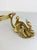 Hollywood Regency French Gold Tone Swan Bathroom Set, Bathroom Towel Ring, Towel Rail, and Wall Hook, 1970s, Set of 3 For Sale - Image 14 of 18