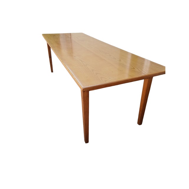 Vintage Farmhouse Table, 1950s For Sale - Image 4 of 5
