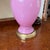Murano 1960s Large Vintage Pink Murano Lamp For Sale - Image 4 of 6