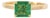1.63ct Square Cut Zambian Emerald Diamond 14k Gold Victorian Engagement Ring Size 5.5 For Sale