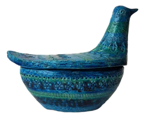 Ceramic Dove Box by Aldo Londi for Bitossi
