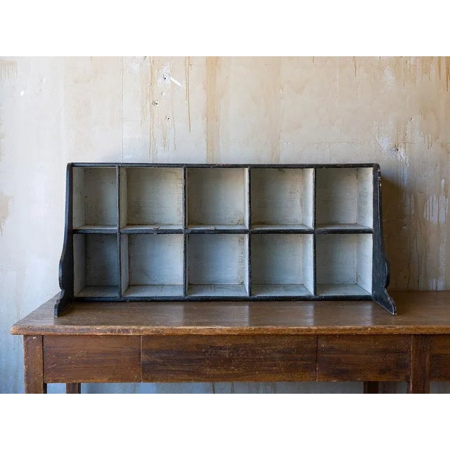 Early 20th Century Antique Cubby Storage Piece For Sale - Image 5 of 13