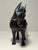 1990s Vintage Chinese Bronze Tang Style War Horse Sculpture Statue With Patina For Sale - Image 5 of 10